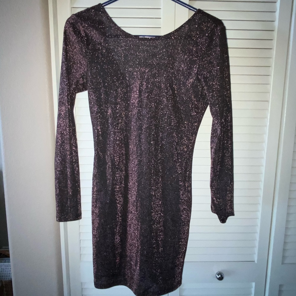 Divided Skinny sparkly dress